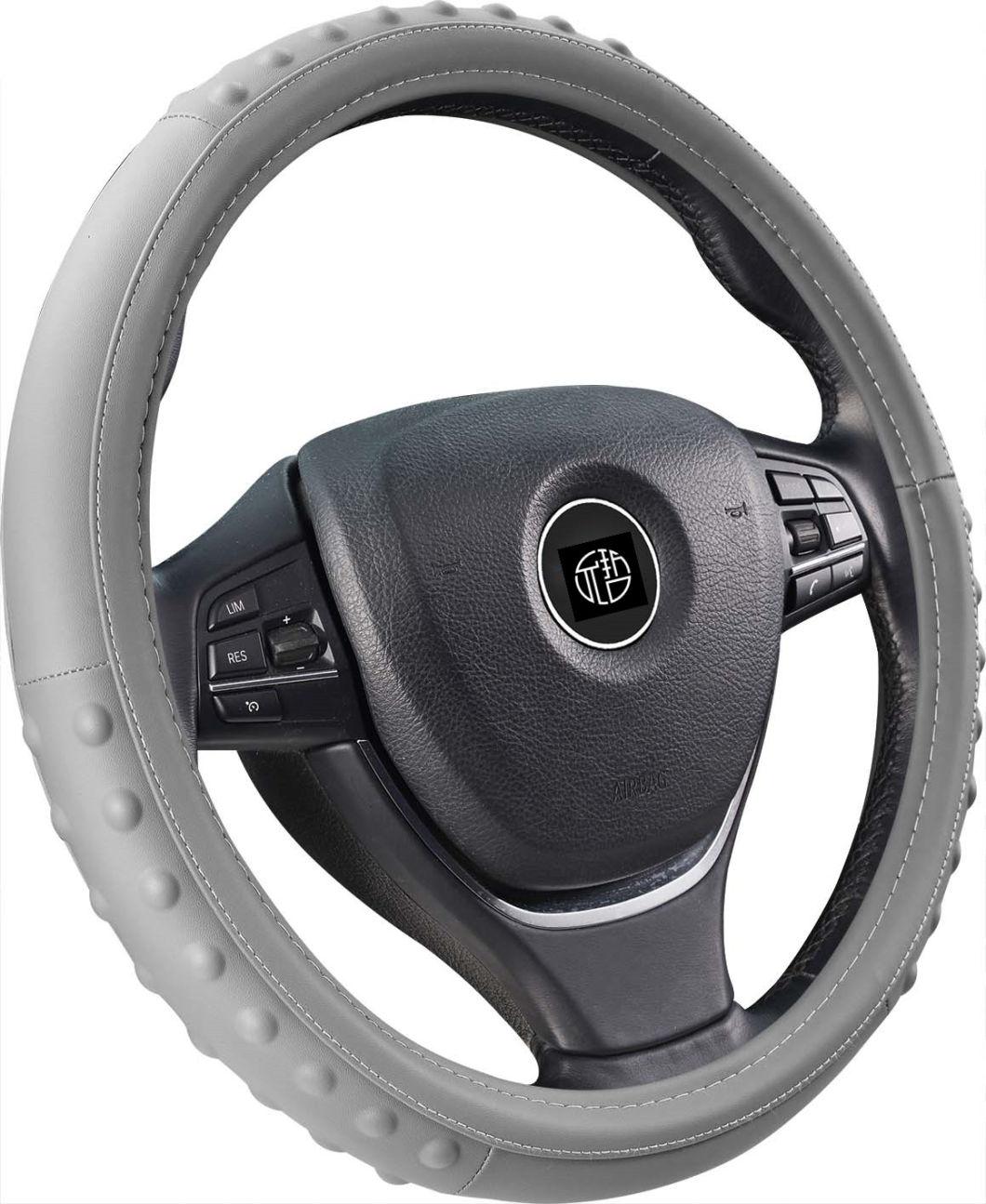 Luxury Anti Skid Soft Touch 3D Car Steering Wheel Covers