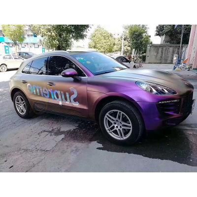 Ondis Auto Exterior Accessories Chameleon Matt Glitter Wrap Vinyl for Car Decoration