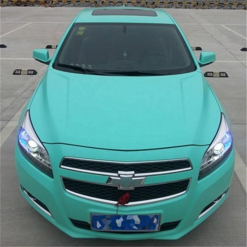 Matte Tiffany Green Car Wrapping Film Vinyl Stickers