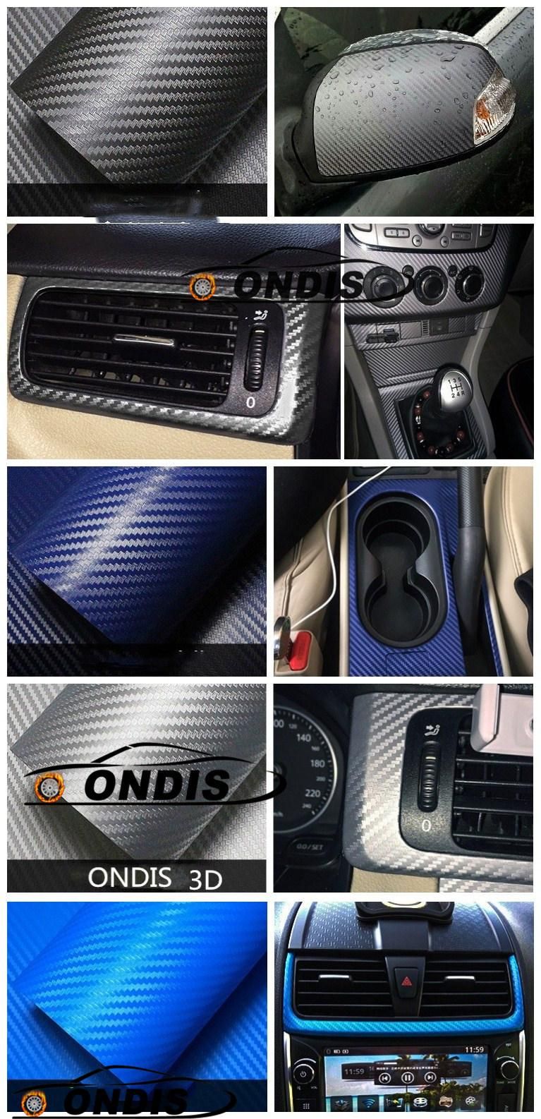 Annhao Ondis 1.52*28m 3D Carbon Fiber Films for Car Parts