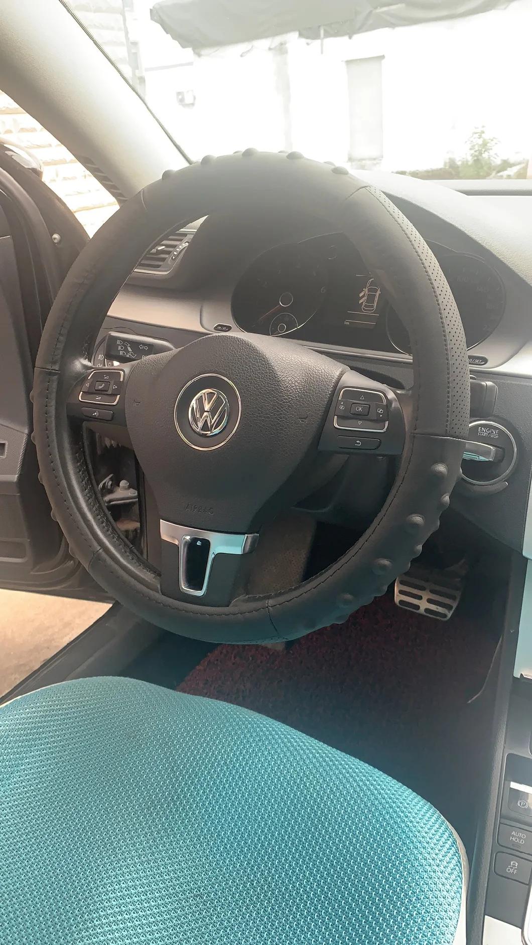 New Quality Hotsale Design Geniune Leather Car Steering Wheel Cover