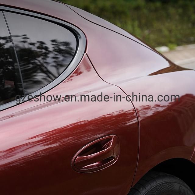 Vehicle Wrap Cherry Red Air Bubble Free Car Wrap Vinyl Film