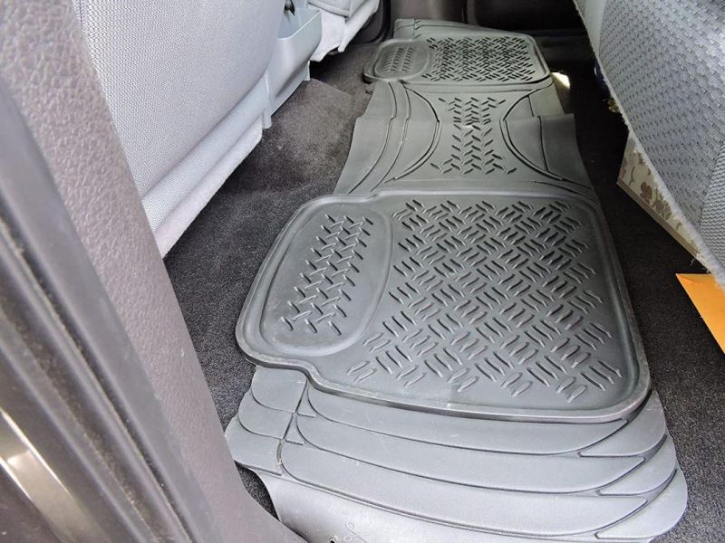 Car Accessory Gray PVC Floor Mat for All Weather