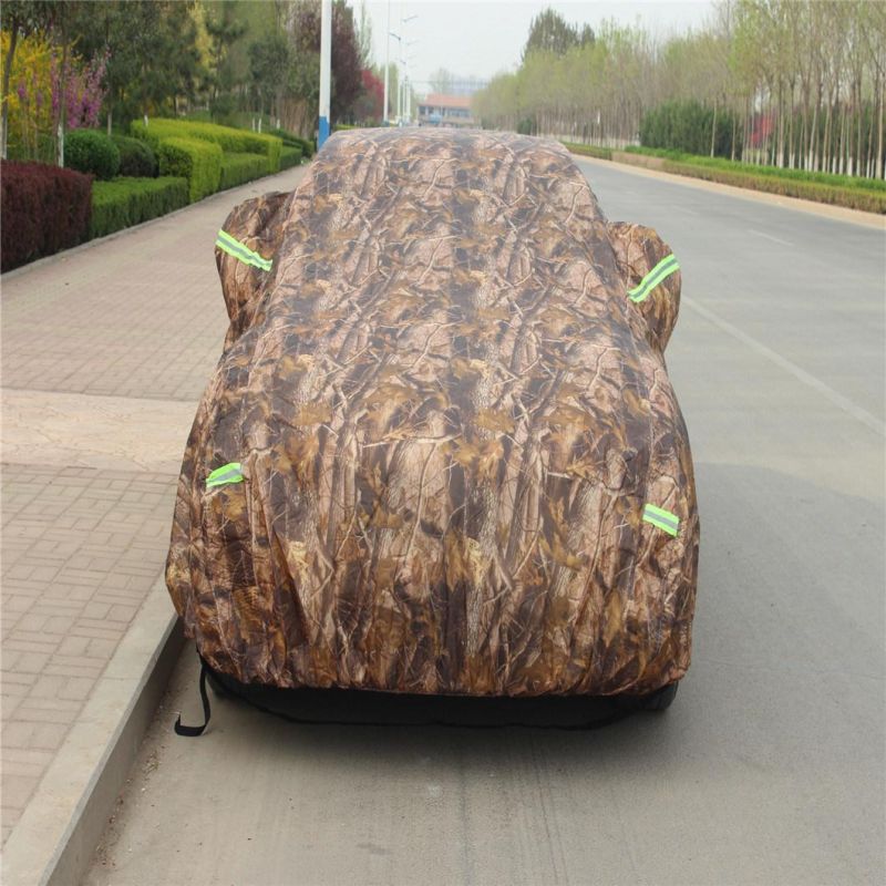 Camouflage Color Polyester&Ppcotton Material Water Repellent Car Covers