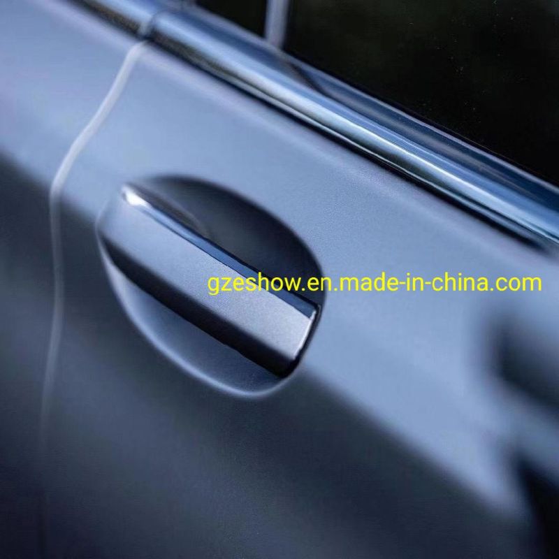 Chrome Car Wrap Film Deep Grey Sticker