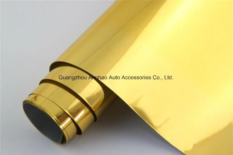 Wholesale 1.52*18m High Stretchable Chrome Mirror Car Wrap Vinyl