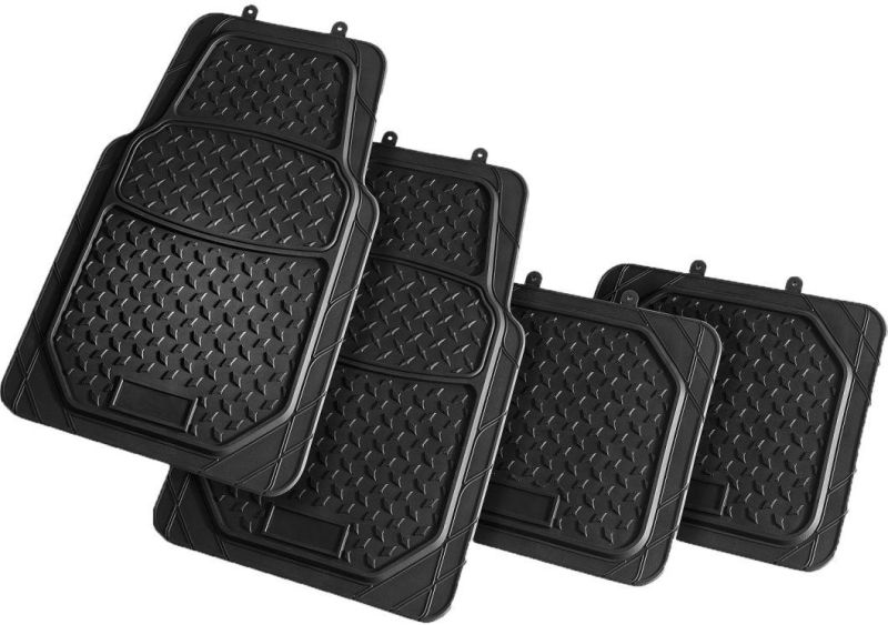 Odorless Universal Heavy Duty Car Mat Rubber Floor Mats for Car SUV Truck