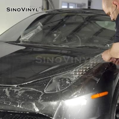 SINOVINYL Higher quality TPU PPF Self Healing Anti Scratch Transparent Film PPF