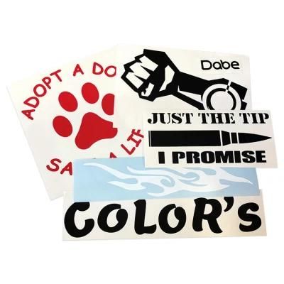 China Supplied New Design Durable Vinyl Car Sticker