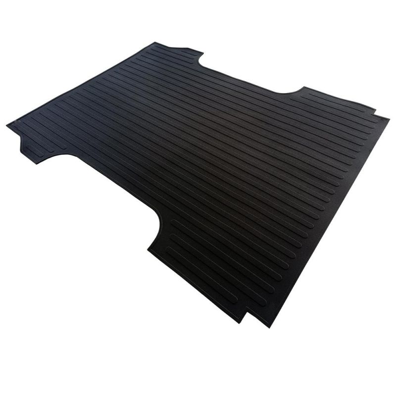 Ford GM Black Rubber Pickup Truck Bed Mats for F150/F250/F350/Ranger/RAM 2500