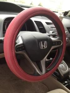 Leather Steering Wheel Cover