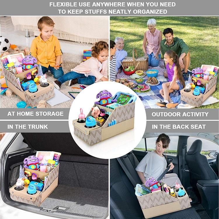 Easy-to-Reach for Back Seat Travel Car Organizer Car Accessories Organizer Backseat Car Storage