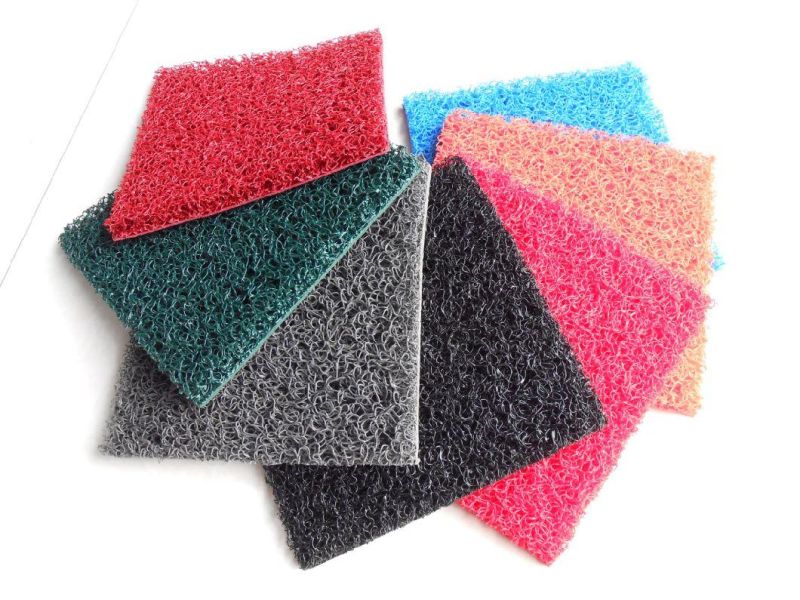 Anti-Slip Rubber Sheet, Rubber Mat, PVC Coil Mat with Foam Backing