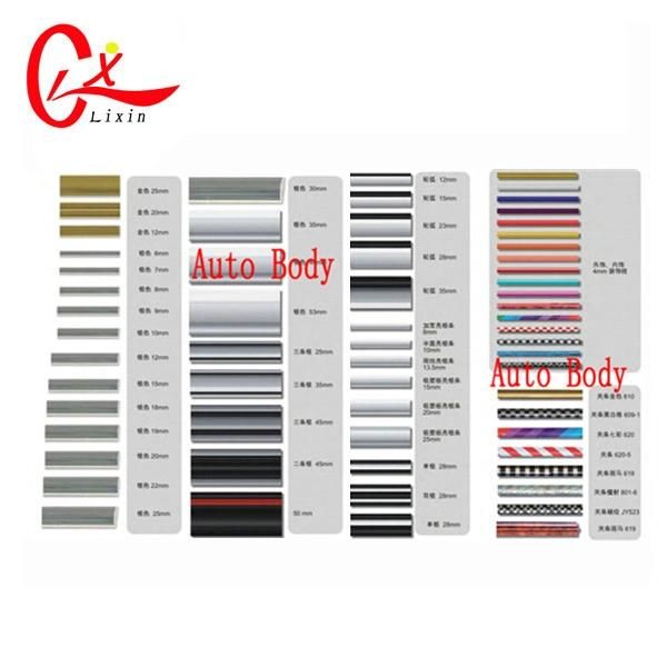 Silver Colour Chrome Strip Car Decoration Accessories