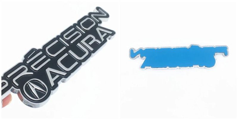 Precision Acura Type-S Door Tailgate Letter Nameplate Emblem Honda ABS Plastic Car Auto Trunk Rear Badge Decal Sticker Car Parts Car Decoration Accessories