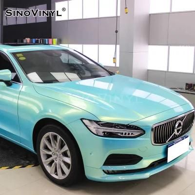 SINOVINYL Magic Coral Auto Wrap Stickers Vinyl For Removable Sticker Color Change Vinyl