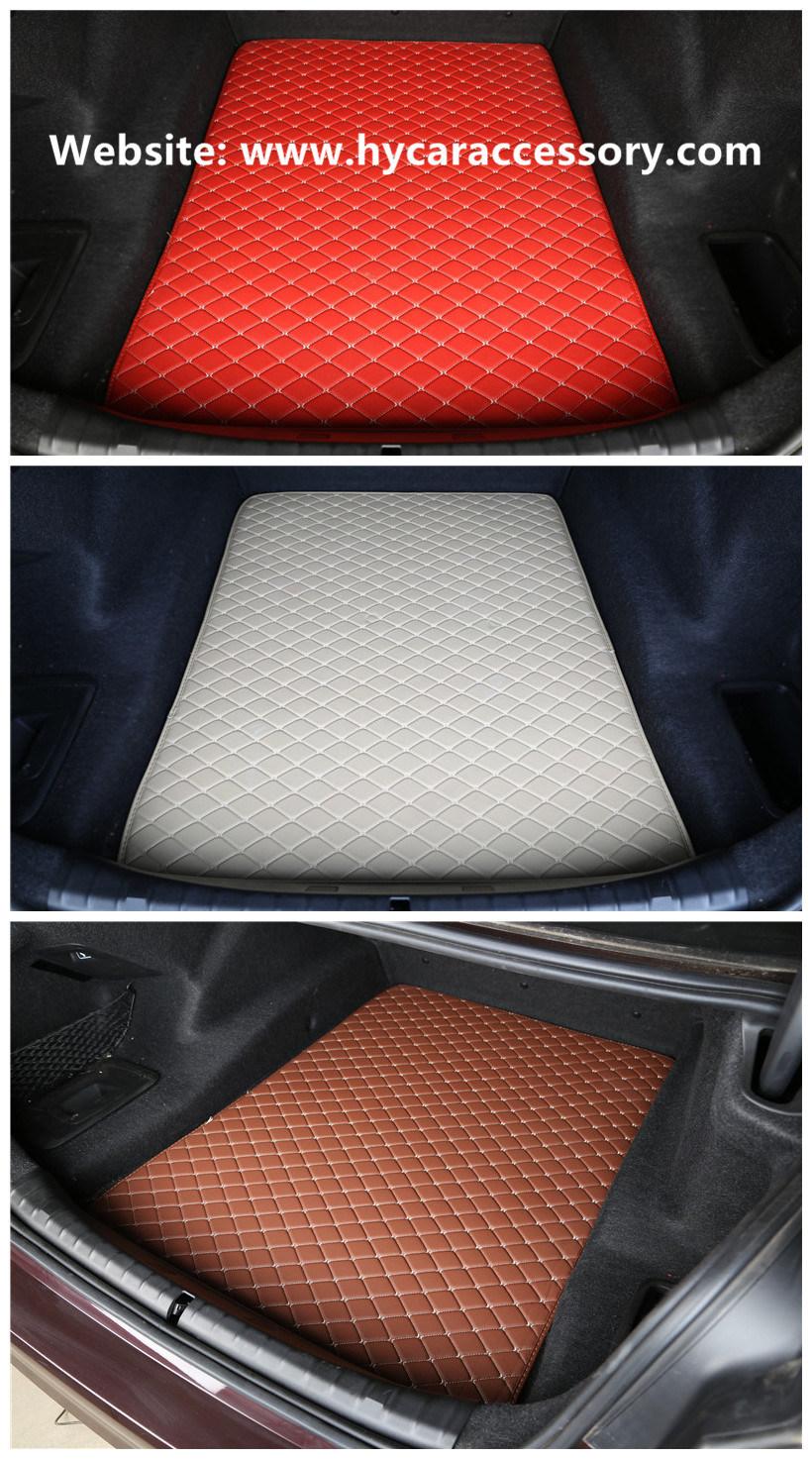 Wholesale Eco-Friendly Wear Special PU Leather Non-Slip Auto Trunk Mat