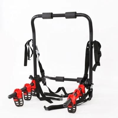 Hitch Mount Aluminium Bike Trunk Rack Stand for Car