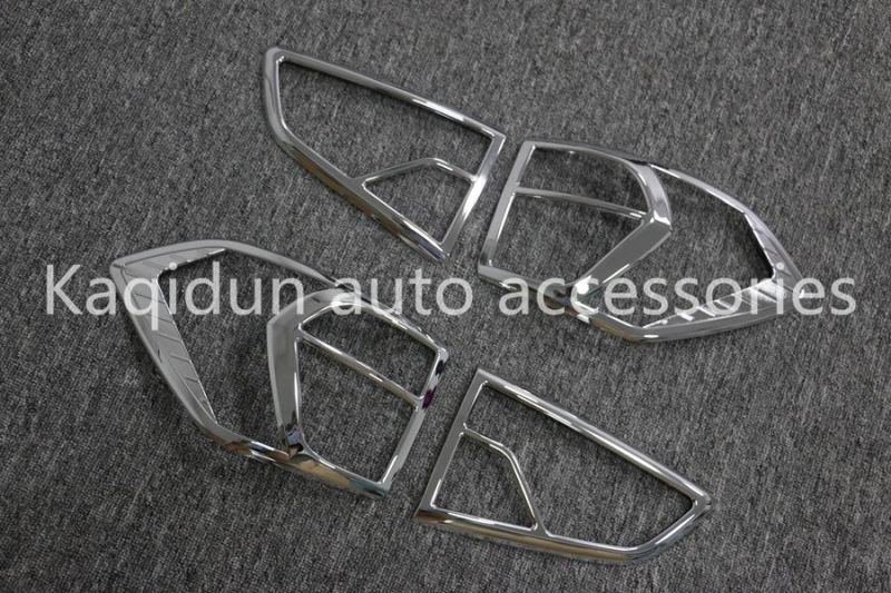 New Car Accessories ABS Chrome Decoration Tail Light Cover Car Accessories for Ford Ecosport