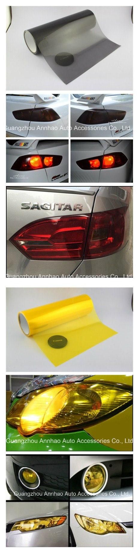 Light up Stickers Automotive Headlight Tint Car Light Protection Film