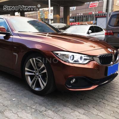 SINOVINYL Hot Sale Factory Price Car Stickers Removeable Sticker Printing Super Gloss Candy reflective Car Wrapping Vinyl Film