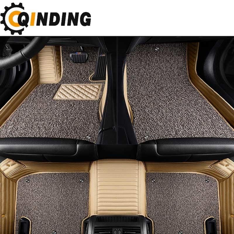 Factory Big Promotion Durable Protector Waterproof 5D PVC Leather Car Foot Carpet Floor Mat Car Mats