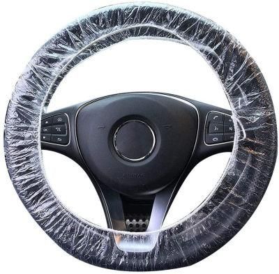 Disposable Plastic Steering Wheel Cover Waterproof Car Interior Accessories