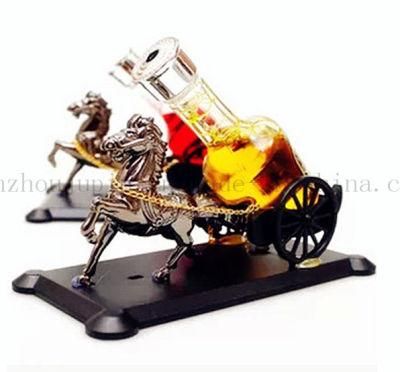 OEM Car Perfume Bottle with Horse Winebottle Design for Decoration