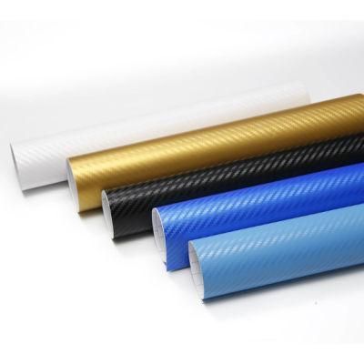 Factory Selling 1.52m*30m 3D Carbon Fiber Car Paint Protection Wrap Vinyl Film