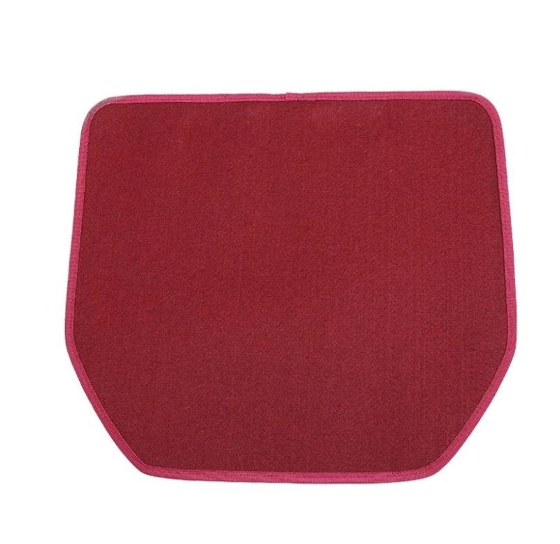 Auto Accessory 5PCS Carpet Floor Mat in Red