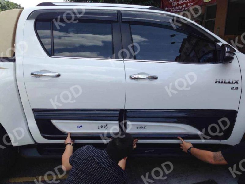 Side Body Cladding Body Trims for Isuzu D-Max 2012