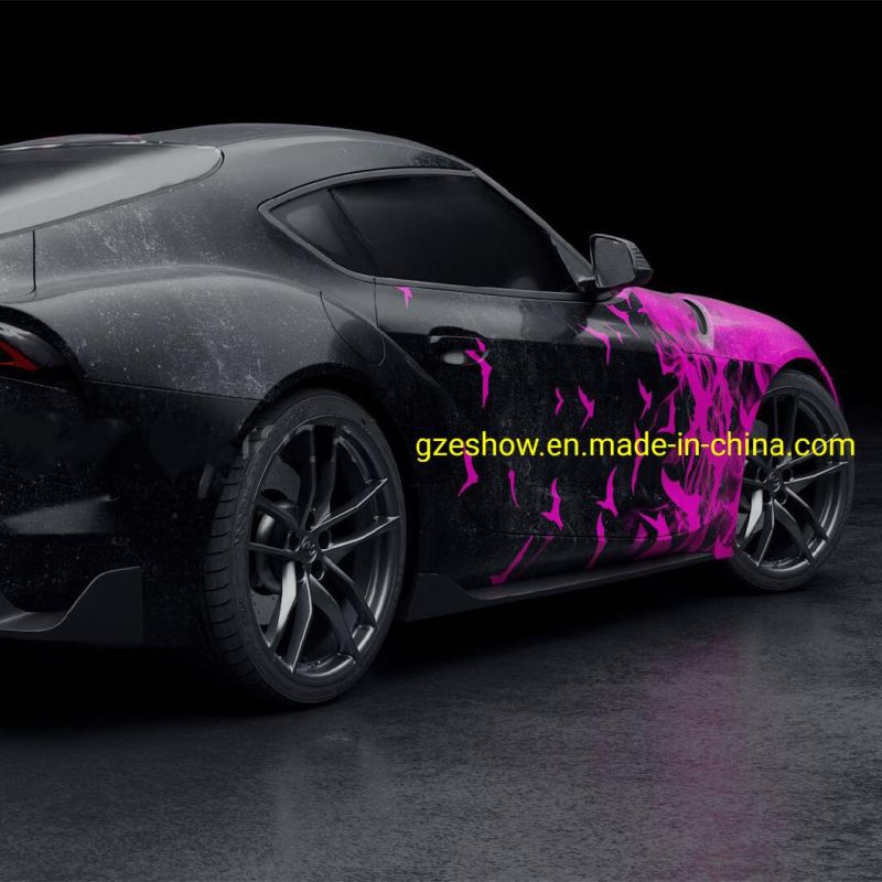 Self Adhesive Vinyl Car Graphics Printing Car Wrapping Film