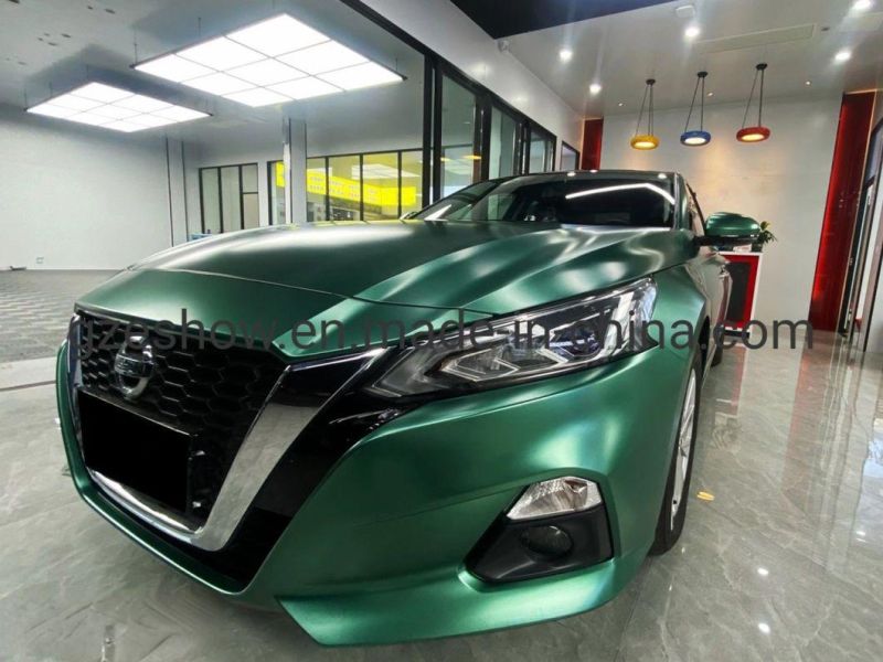 Pearl Metallic Gemstone Green Color Changing Car Wrap Vinyl Film