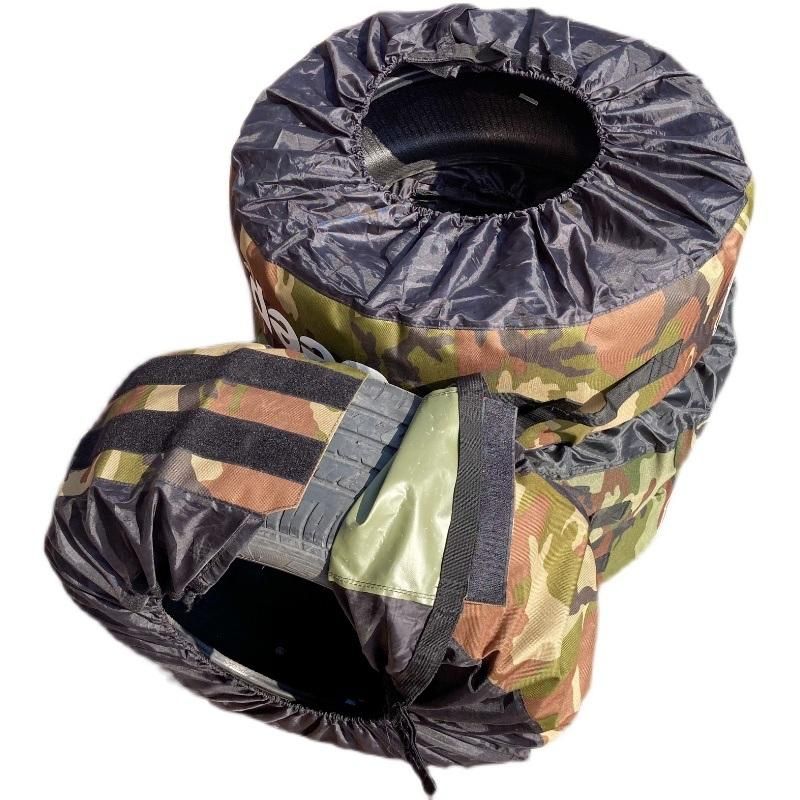 4PCS/Set Camouflage Dust-Proof Snow Tire Cover Seasonal Tire Tote Wheel Protector Bag