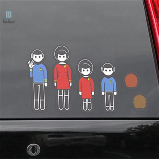 T-Rex Your Stick Figure Family Funny Vinyl Sticker