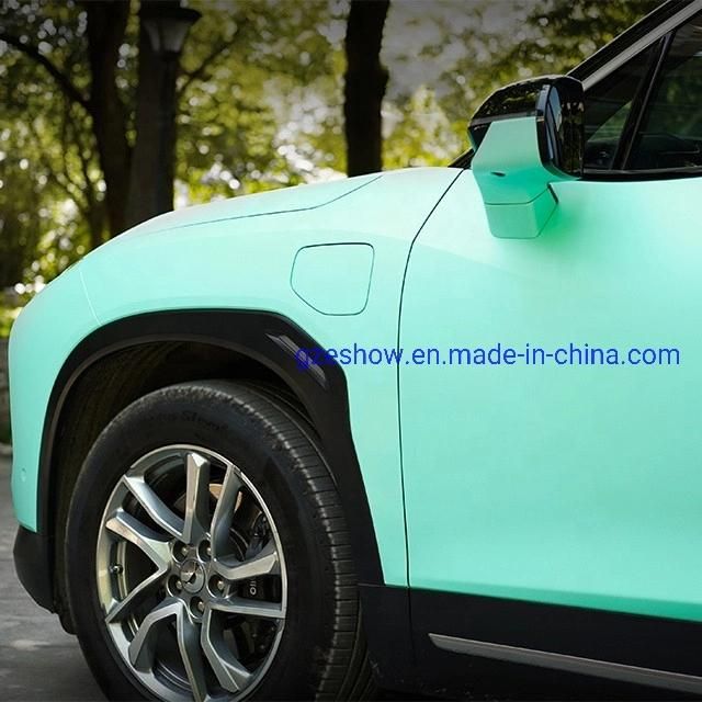 Matte Mint Green Air Bubble Free Pet Liner Car Wrap Vinyl