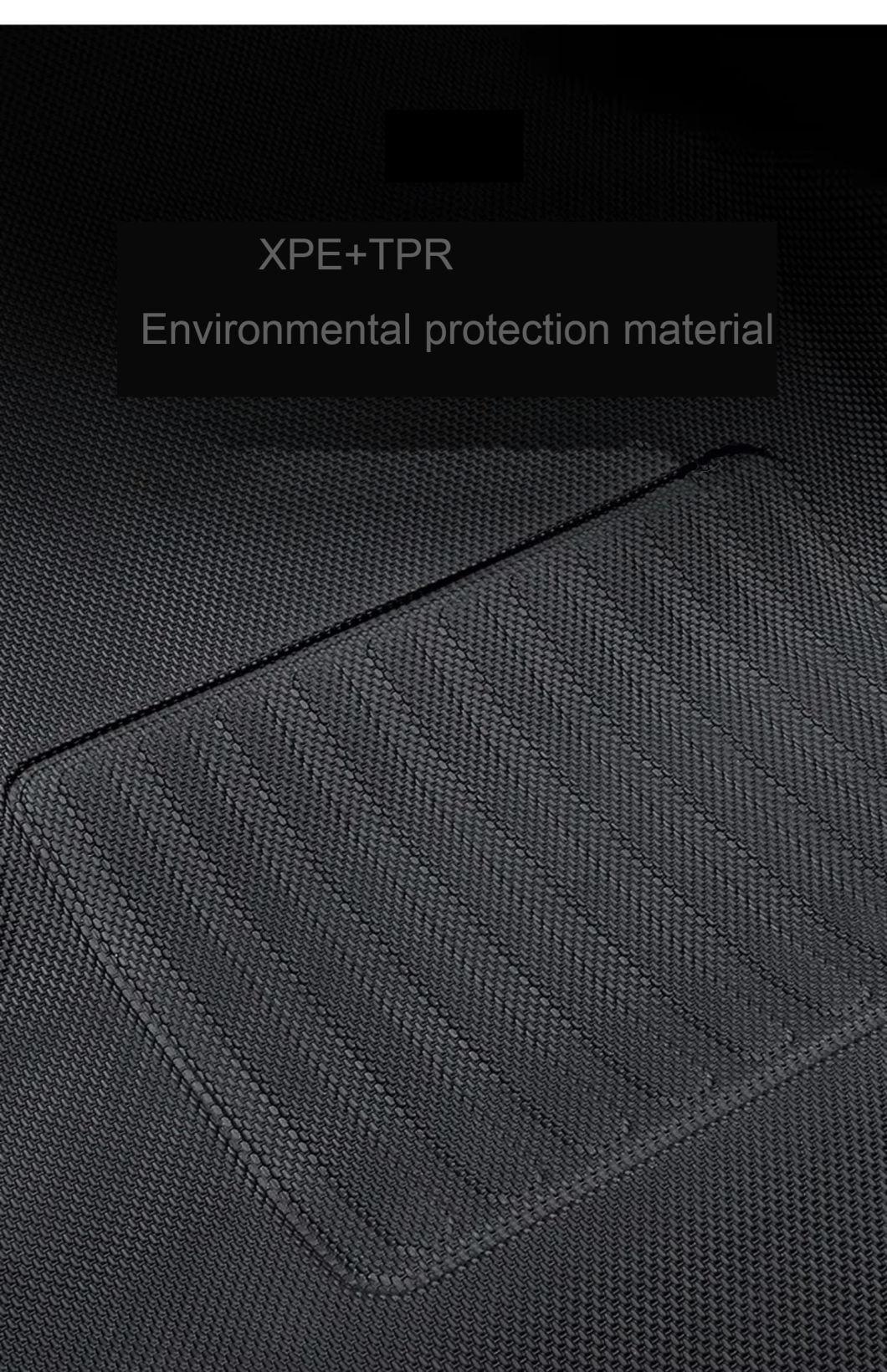 China Factory TPE Leather Tesla Model 3 Car Floor Mat