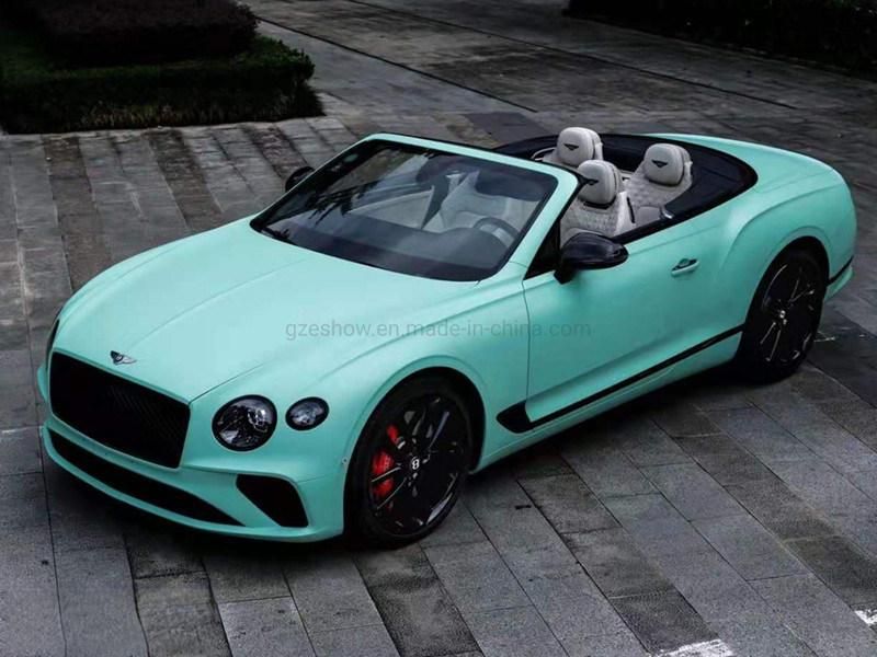 Wrapping Vinyl Film Ultra Matte Tiffany Blue Car Wrap