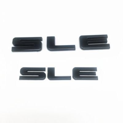 Sle Letters Chevrolet Silverado Chevy Camaro Emblem Fender Badge Decal Sticker Logo Car Accessories Car Parts Gmc Sierra Decoration ABS Plastic