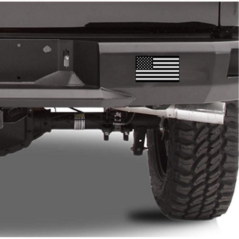 3" X 5" SUV, Car Vinyl Window Bumper Decal Tactical Military Flag USA Decal Reflective American Flag Sticker