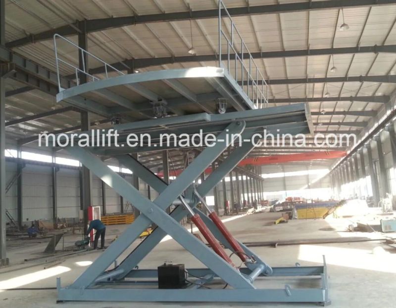 Hydraulic Scissor Car Lift Auto Lifter with Rotating