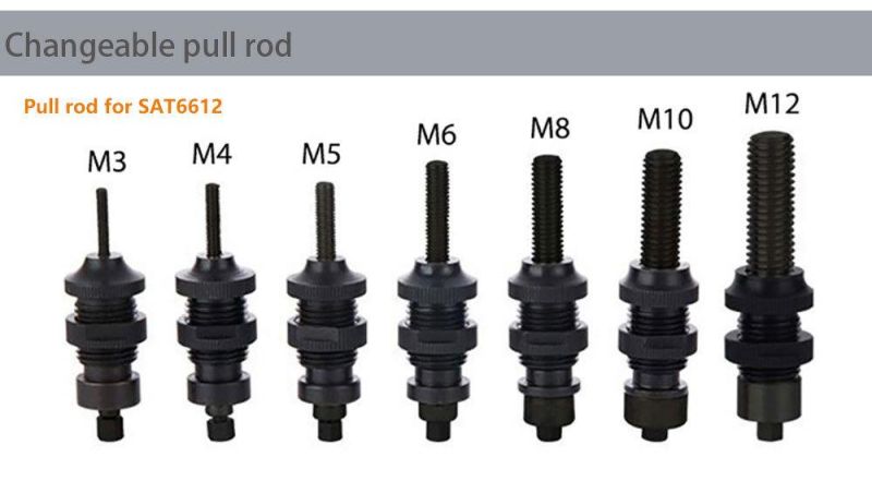 M3-M12 Industrial Air Hydraulic Pneumatic Nut Riveter Machine Nut Rivet Gun