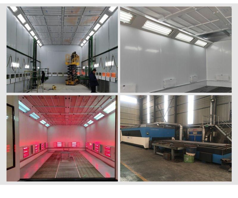 Auto Spray Paint Booth for Car Painting