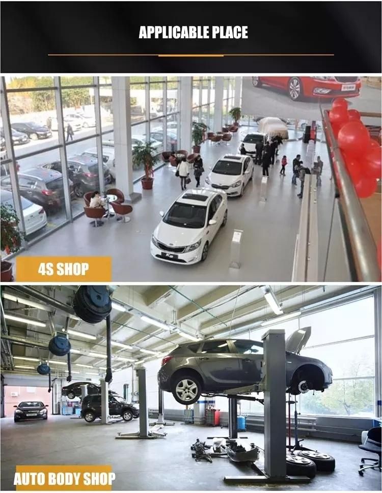 Automatic 2 Post Car Lift High Quality Hydraulic Car Lift