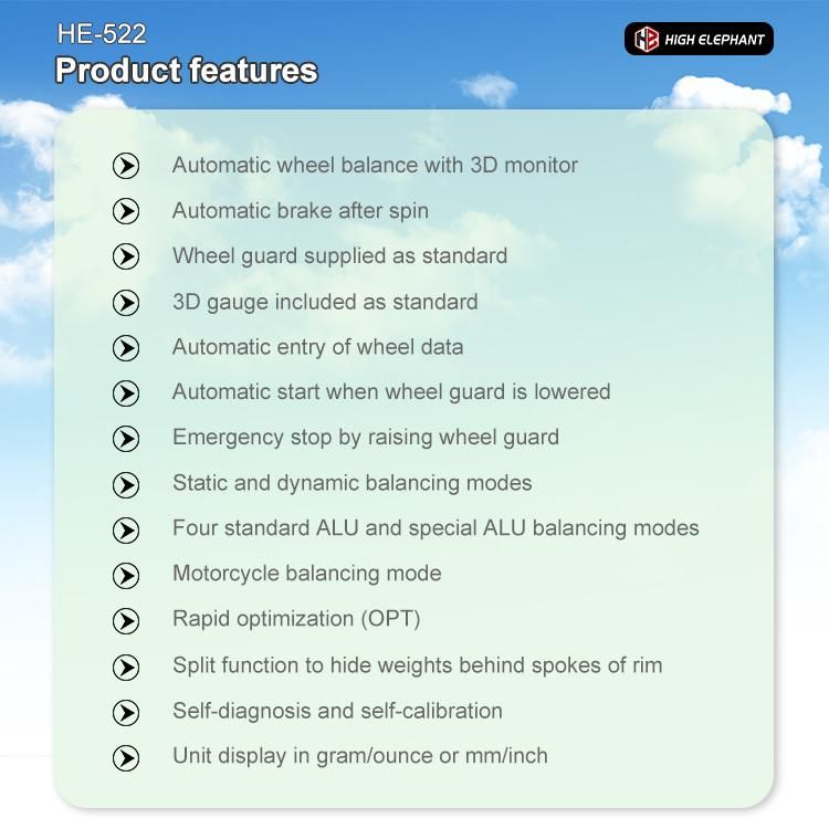 Automatic Entry of Wheel Data Wheel Balance Weight with Low Price