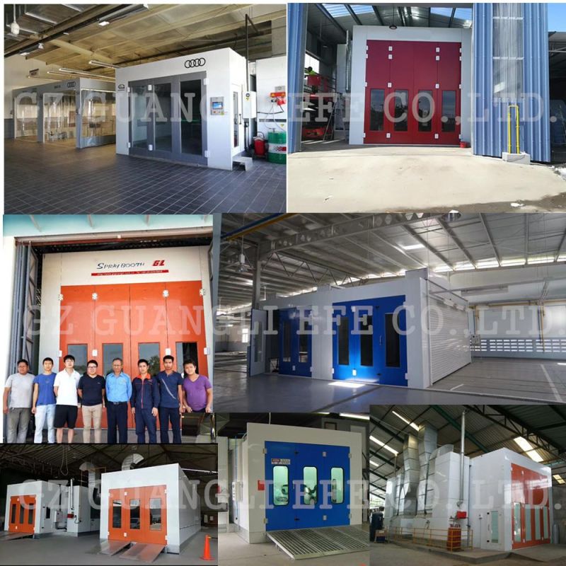 Australia Standard Full Downdraft Spray Paint Booth for Vehicles