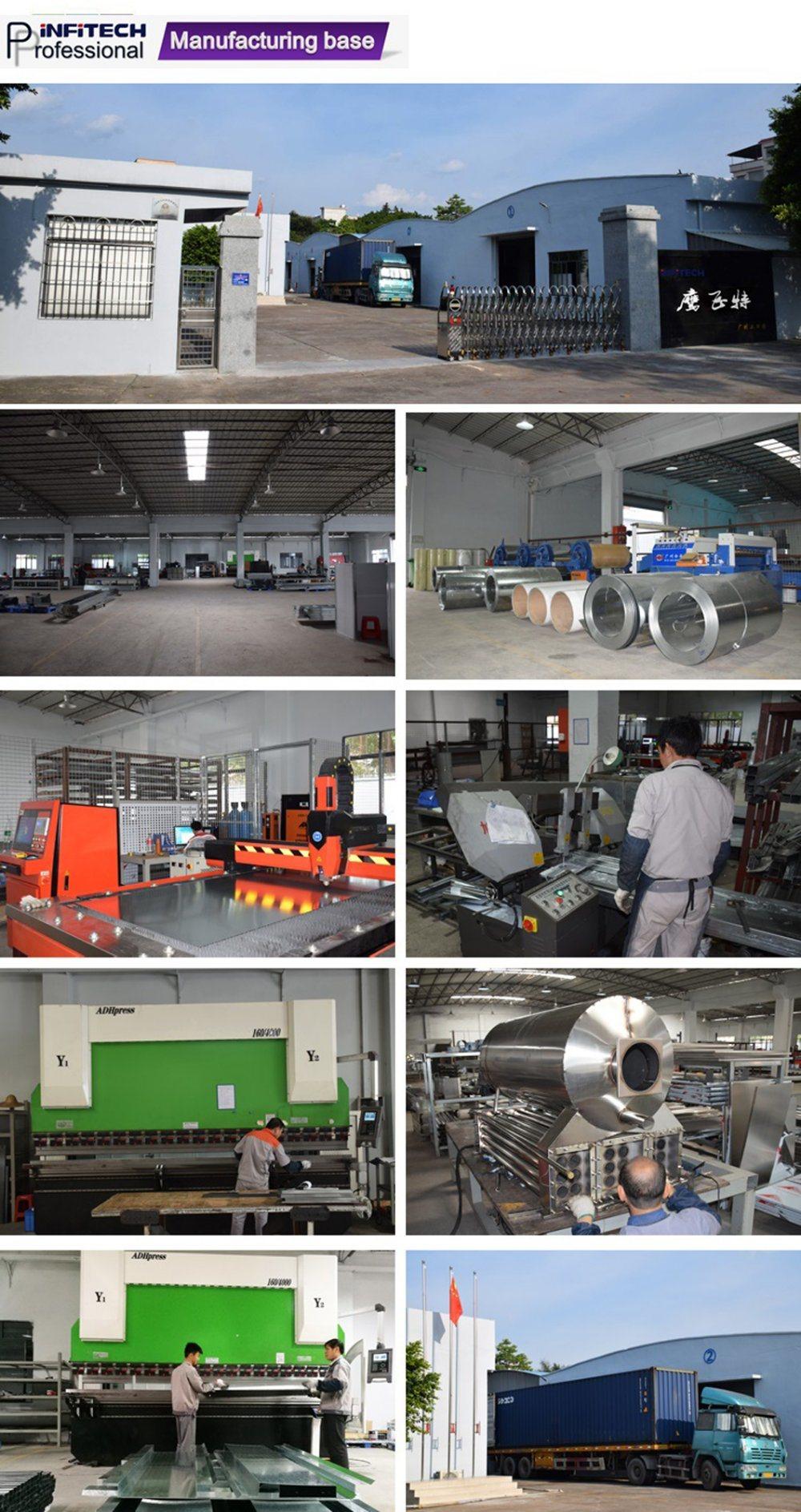 China Supplier Spray and Bake Booth Downdraught Airflow