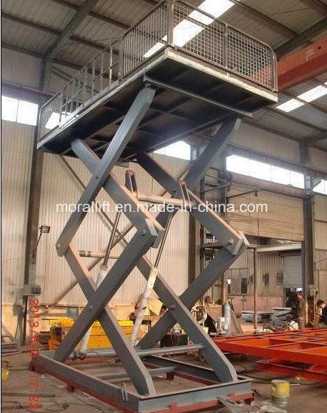 Heavy Loading Capacity Hydraulic Scissor Platform for Car