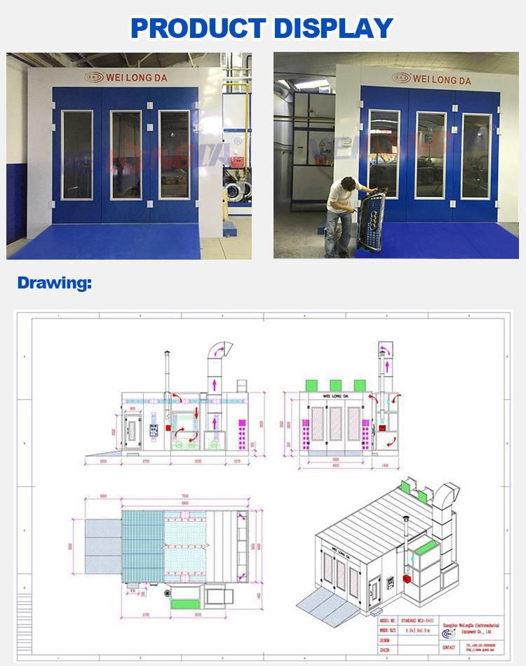 Wld8400 Ce Water Based Paint Booths