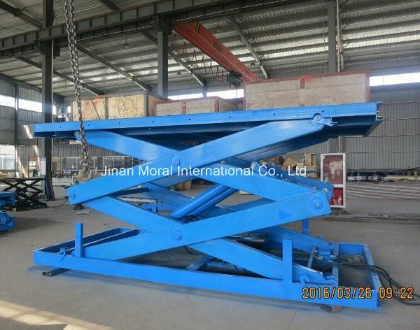 Scissor Automobile Parking Vehicle Lift for Underground Garage